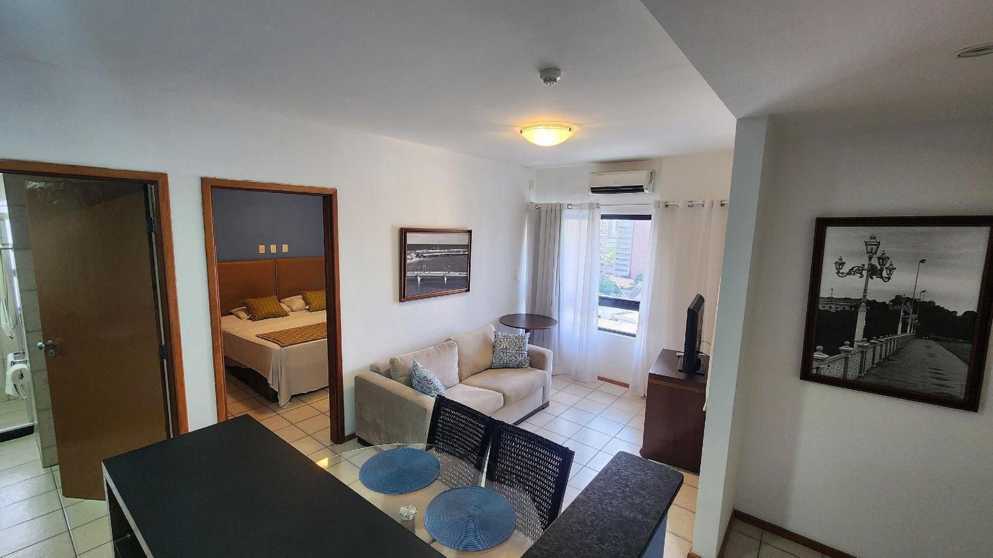 Flat No Condominio Metropolis - Ilha Do Leite Recife Exteriör bild