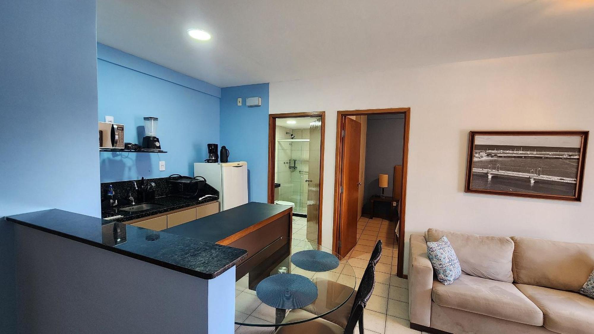 Flat No Condominio Metropolis - Ilha Do Leite Recife Exteriör bild