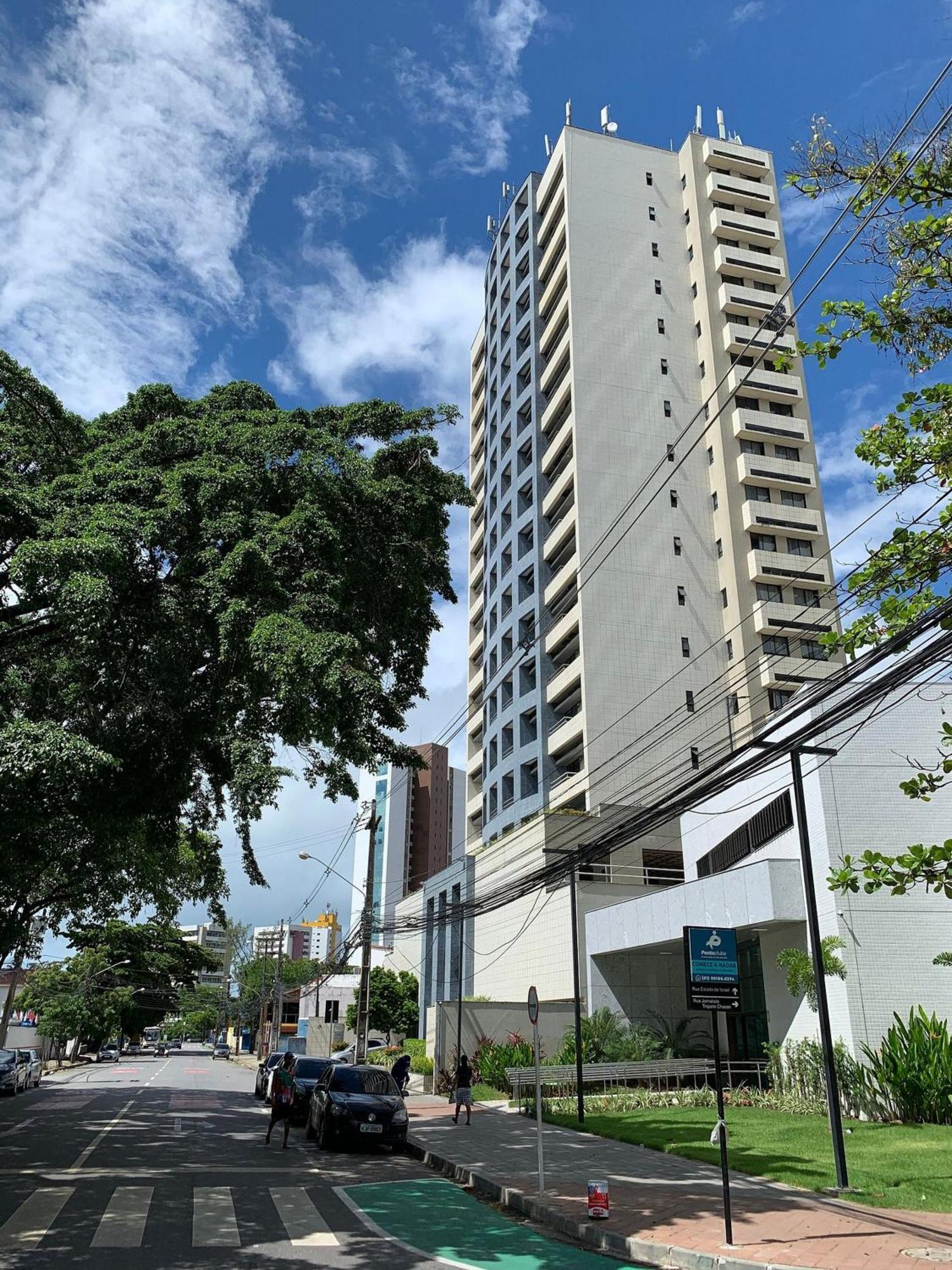 Flat No Condominio Metropolis - Ilha Do Leite Recife Exteriör bild