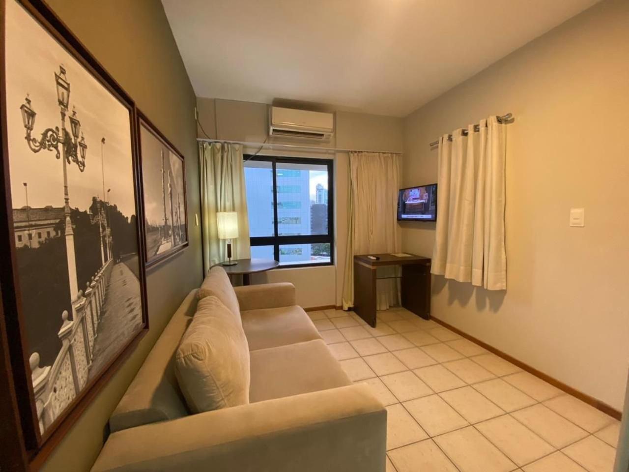 Flat No Condominio Metropolis - Ilha Do Leite Recife Exteriör bild