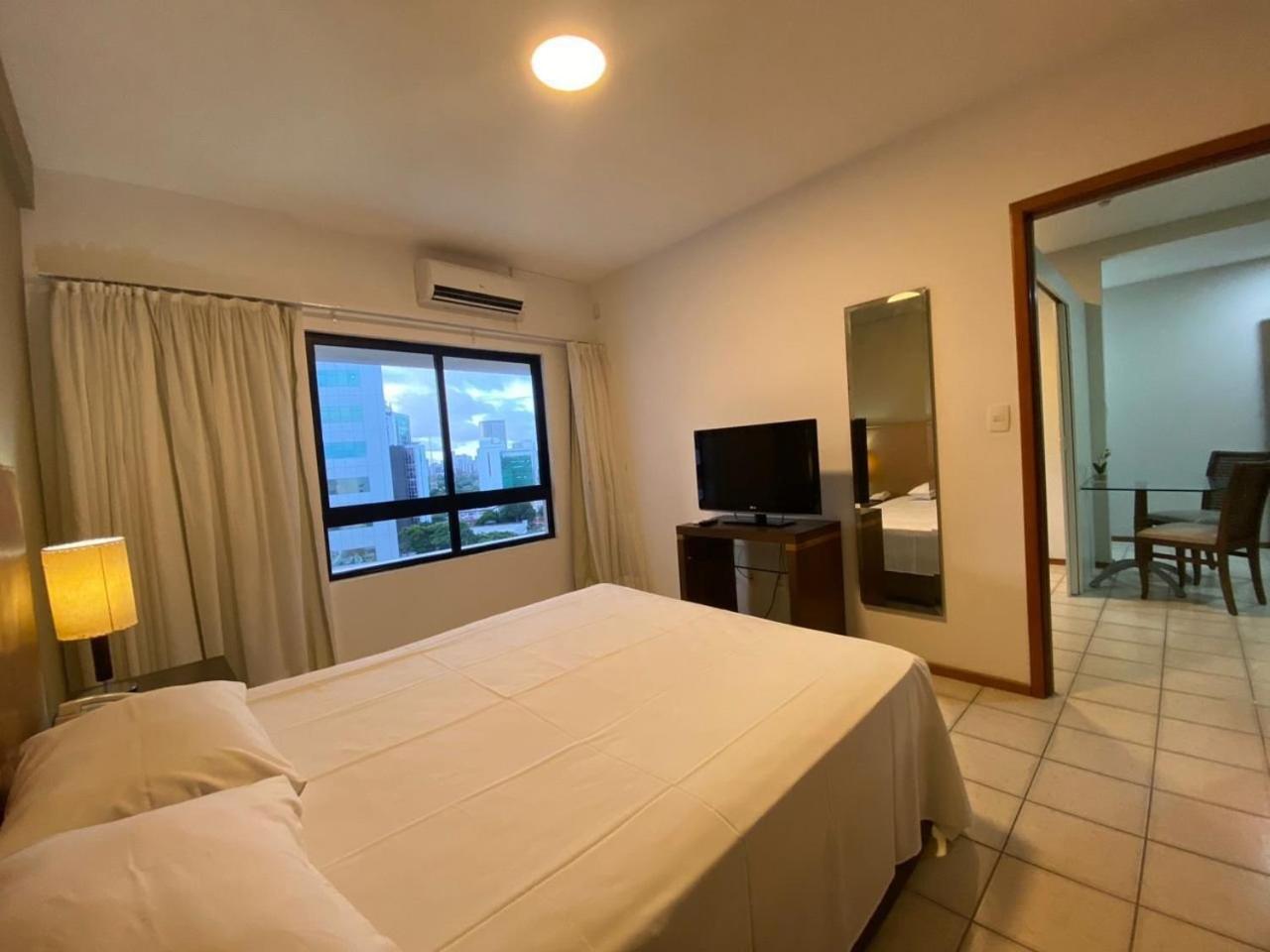 Flat No Condominio Metropolis - Ilha Do Leite Recife Exteriör bild